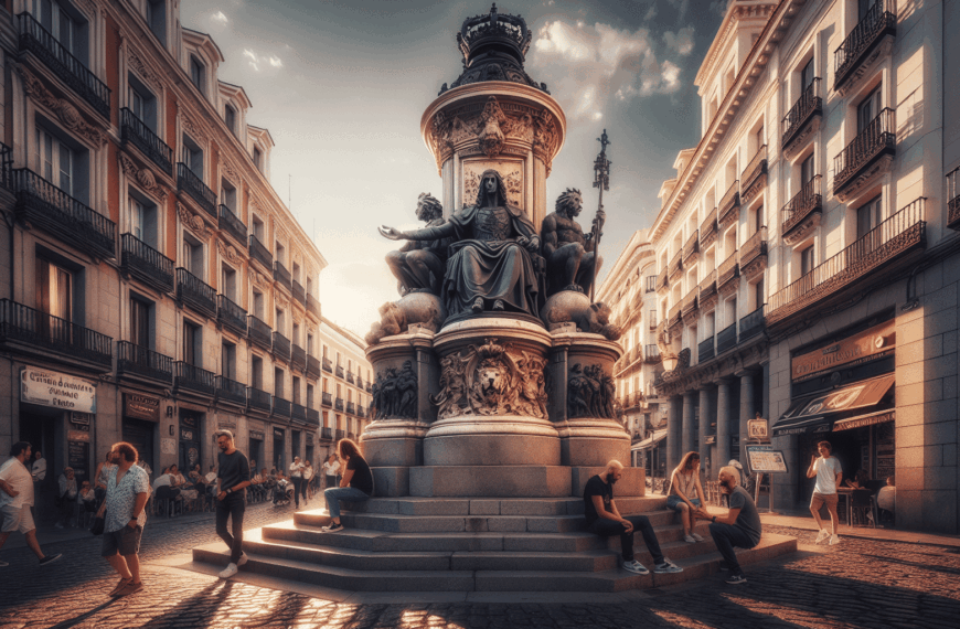 El Misterio de la Estatua del Buen Augurio: El Secreto Madrileño para Atraer la Suerte en la Lotería