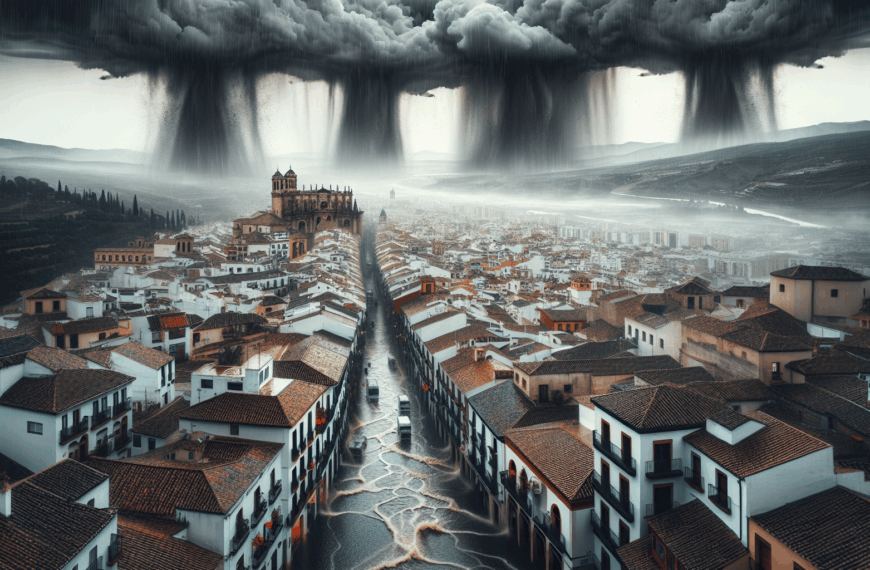 Andalucía en Alerta: Fuertes Lluvias y Riesgo de Inundaciones en Málaga y Granada