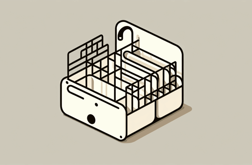 Eficiencia y Estilo: El Escurreplatos Compacto de Bauhaus para Espacios Pequeños