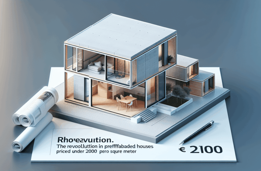 Revolución en Viviendas: Casas Prefabricadas Minimalistas por Menos de 2000 €/m²