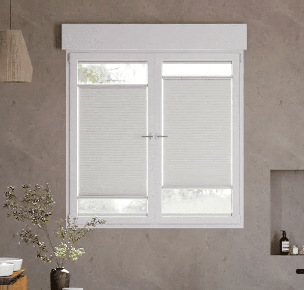 Cortinadecor Lanza Cristal Fit: Innovadora Cortina Plisada Que No Requiere Taladro