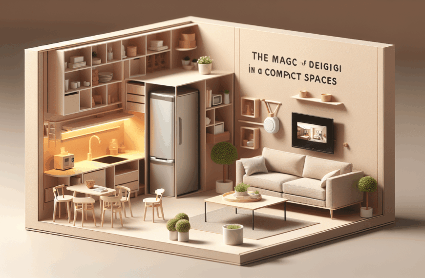 Creatividad en Miniatura: La Magia del Diseño en Espacios Reducidos
