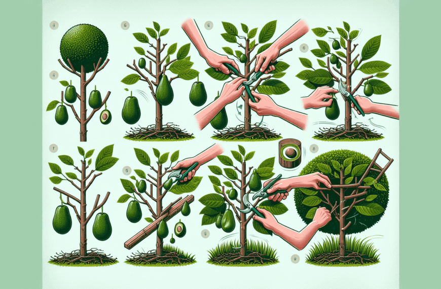 Guía Esencial de Poda del Aguacate: Cuándo y Cómo Fomentar un Crecimiento Óptimo