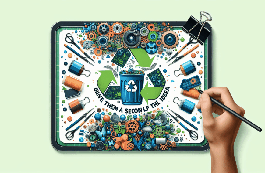 Revitaliza y Reimagina: La Idea Viral que Da una Segunda Vida a tus Objetos
