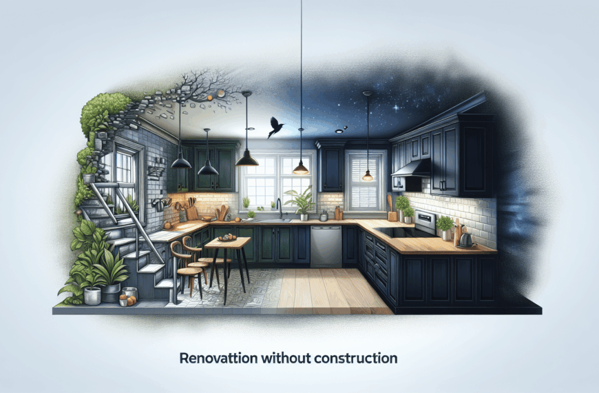 Transformación Exprés: De Cocina Oscura a Espacio Vibrante en Solo una Semana