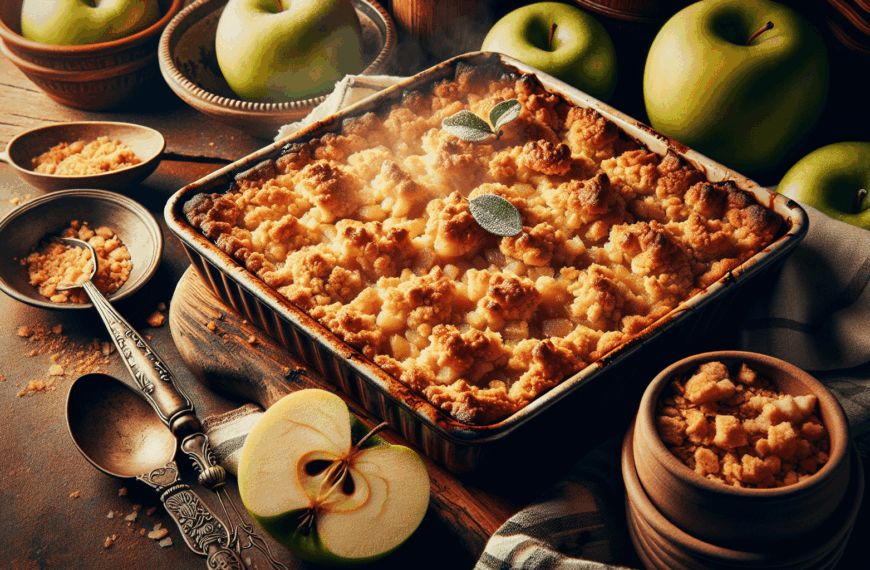 Crujiente de Manzana Irresistible: Receta Sencilla y Veloz