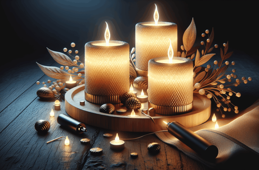 Explora la Elegancia de las Velas LED: La Opción Preferida por su Realismo y Estilo