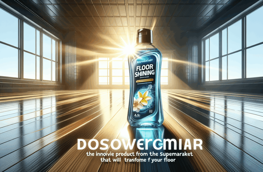 Descubre el Producto Innovador de Mercadona que Transformará el Brillo de Tu Suelo