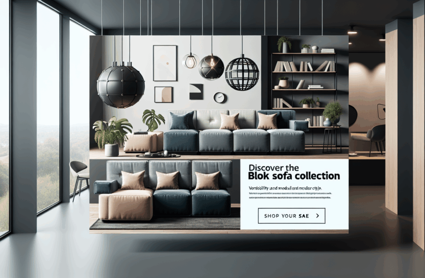 Descubre la Innovadora Colección de Sofás Blok de Kave Home: Versatilidad y Estilo Modular