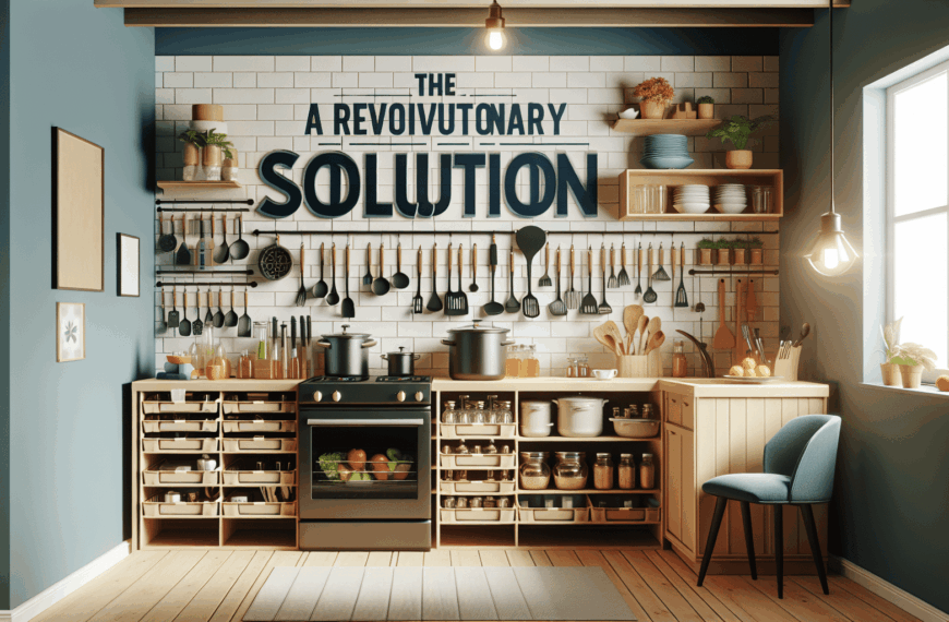 Descubre la Revolucionaria Solución de Leroy Merlin para Mantener tu Cocina Impecable