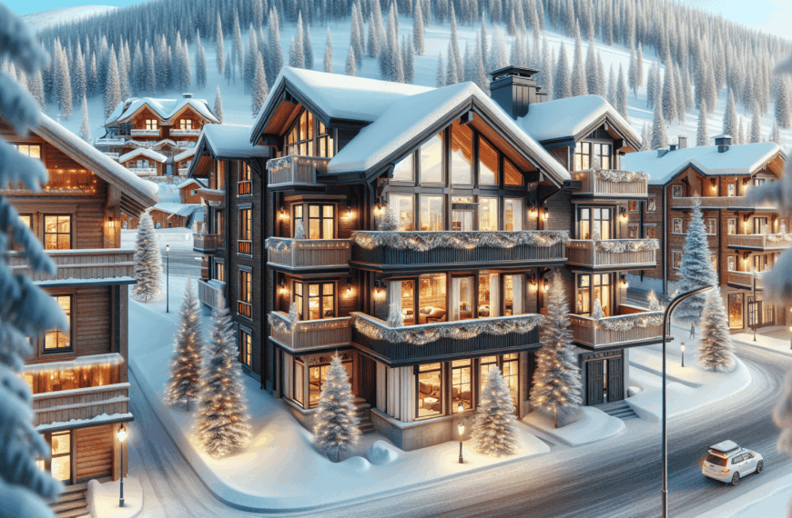 Dúplex Alpino Exclusivo: Elegancia y Confort en el Corazón de Åre, Suecia
