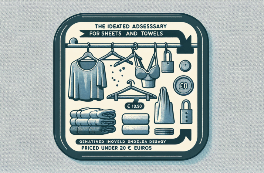 El Complemento Perfecto para Colgar Sábanas y Toallas por Menos de 20 Euros