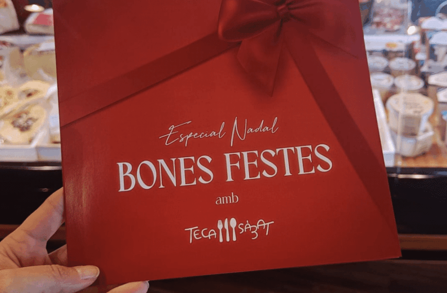 Descubre la Nueva Carta Navideña de El Cátering Teca Sàbat