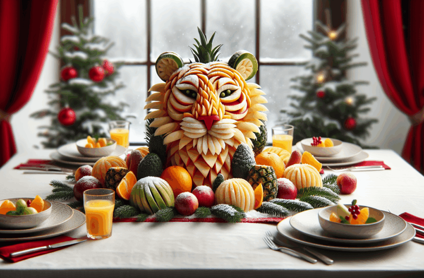 El Frutero Innovador de Tiger: Una Opción Saludable para Sorprender en Tu Mesa Navideña