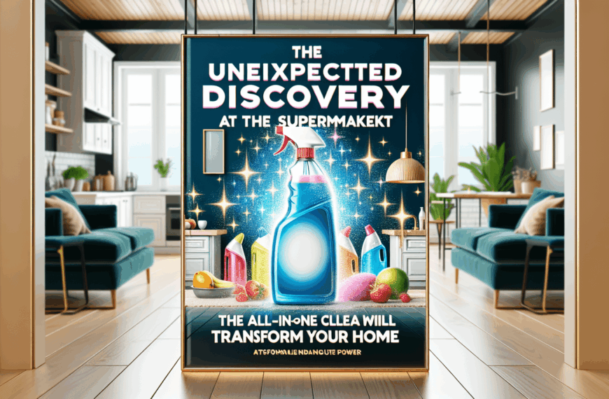 El Inesperado Descubrimiento de Mercadona: El Limpiador Todo en Uno que Transformará tu Hogar