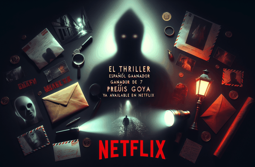 El Thriller Español Ganador de 7 Premios Goya Ya Disponible en Netflix