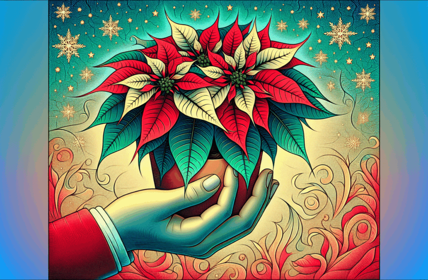 El Secreto del Jardinero para Mantener Viva la Flor de Pascua en Navidad