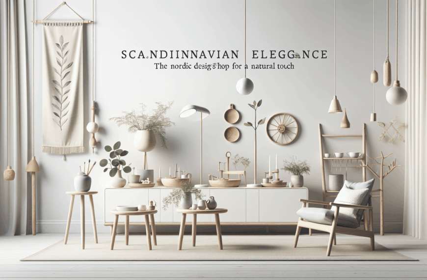 Estilo Nórdico: La Boutique Escandinava que Fusiona Elegancia y Naturaleza