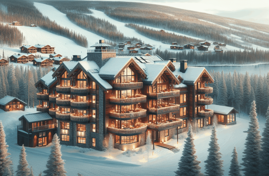 „Lujoso Dúplex en el Corazón de Åre: Escapada Perfecta a un Paso de la Estación de Esquí“