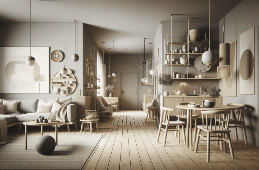 Estilo Sofisticado en un Apartamento Sueco: El Encanto del Greige en Tendencia