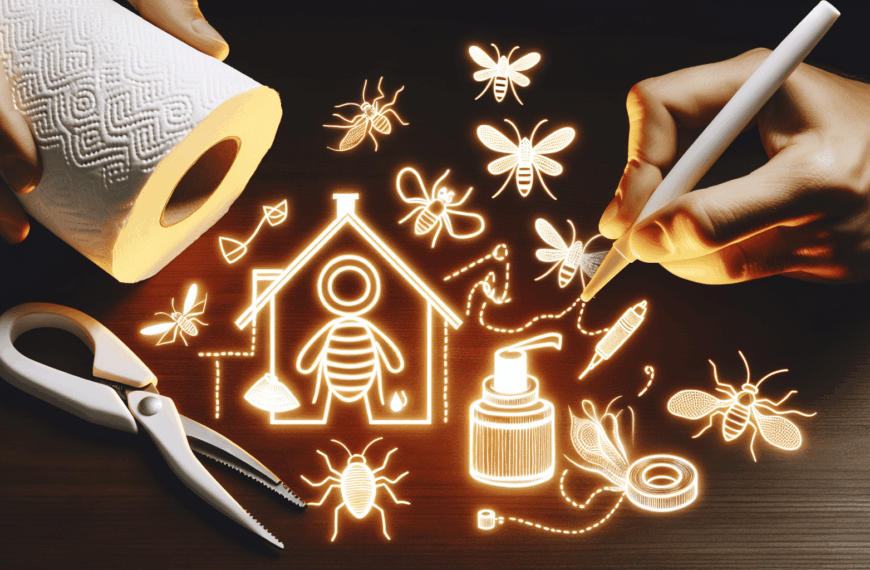 Eliminar Insectos en Casa de Forma Fácil Usando Papel Higiénico