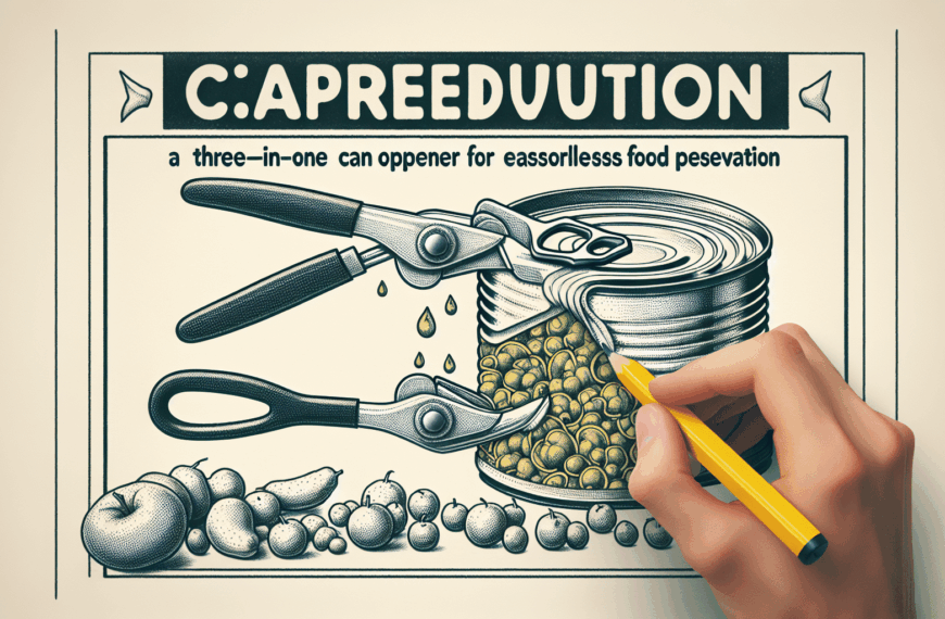 Leroy Merlin Revoluciona tu Cocina: Descubre el Innovador Abridor Tres en Uno para Conservas Sin Esfuerzo