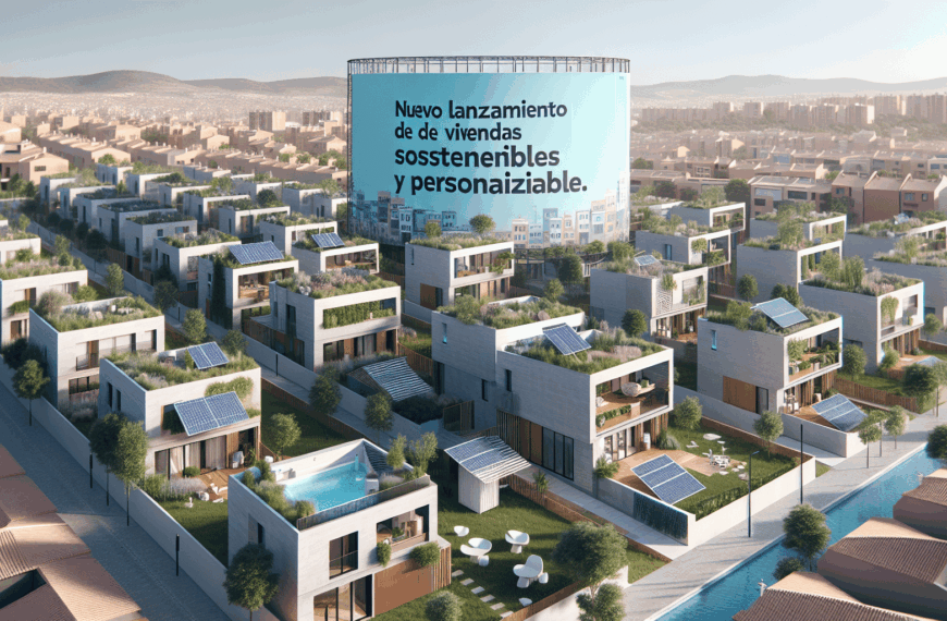 Grupo Index Presenta una Nueva Promoción de Viviendas Sostenibles y Personalizables en Móstoles