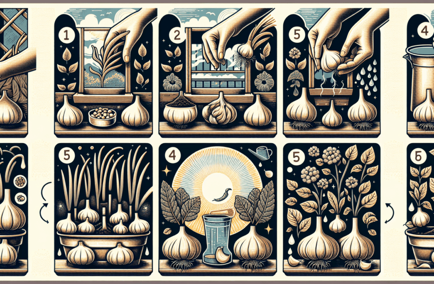 Cómo Cultivar Ajos en Casa: Una Guía Paso a Paso para Principiantes