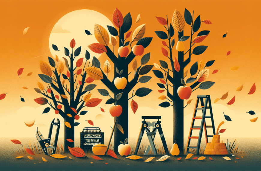 Guía Práctica: Poda de Tres Frutales Esenciales Antes de Noviembre