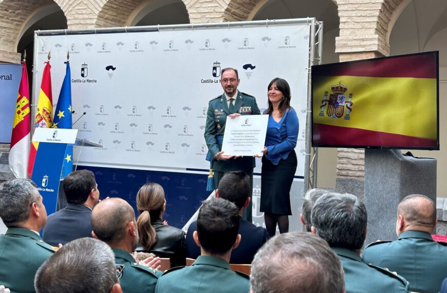 Reconocimiento a la Guardia Civil en Ciudad Real: “Una institución que simboliza la unidad y la solidaridad”