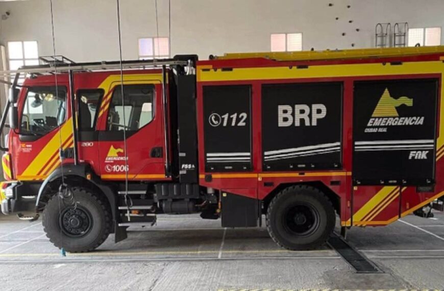 Incorporación de Medios del Consorcio Contra Incendios de Ciudad Real al Operativo de Valencia Este Domingo