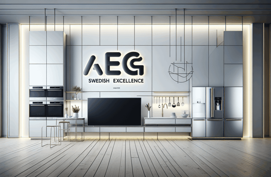 La Distinción Sueca: Innovación y Sofisticación de AEG en Electrodomésticos Hogareños