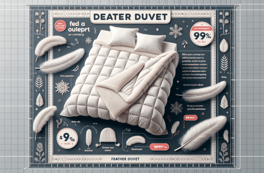 Disfruta de un Invierno Cálido y Económico con el Nuevo Edredón de Plumas de Lidl