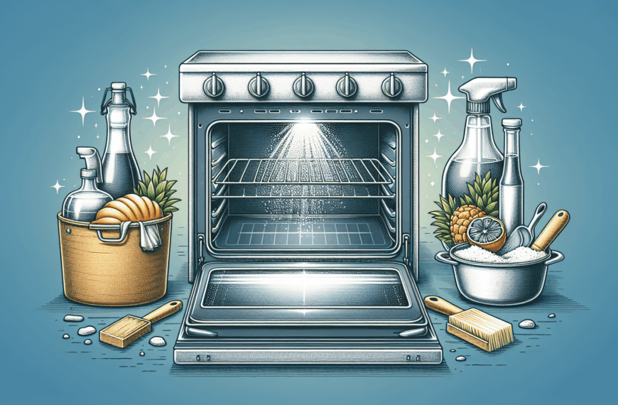 Limpieza Fácil: El Secreto para un Horno Impecable con Solo Dos Ingredientes Caseros