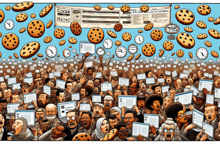 Los europeos desperdician 575 millones de horas al año haciendo clic en banners de cookies