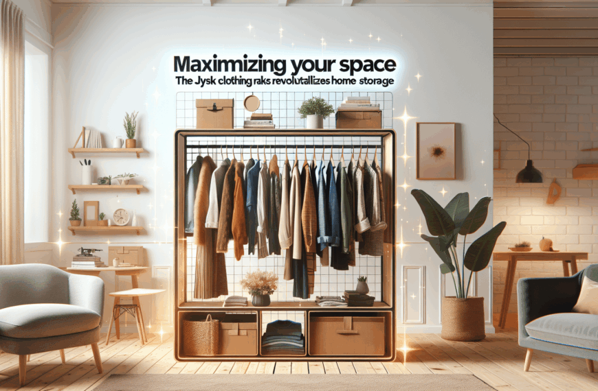 Maximiza Tu Espacio: El Burro de Ropa de JYSK que Revoluciona el Almacenamiento en Casa