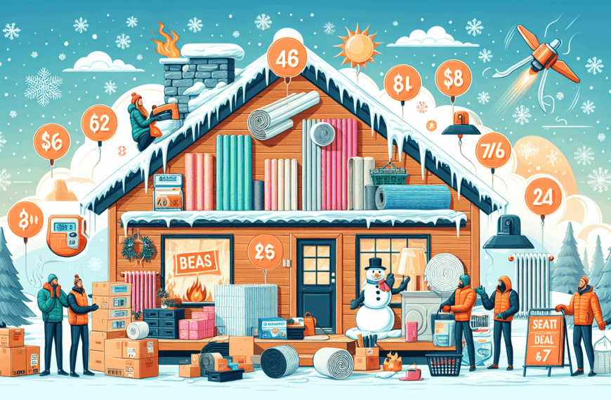 Ofertas Imperdibles del Día para Aislar tu Hogar del Frío a Precios Asequibles