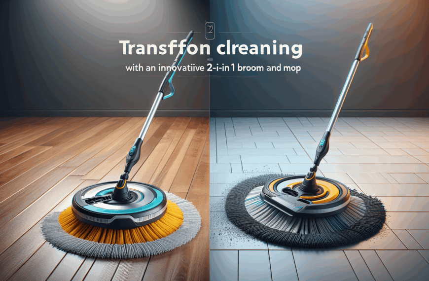 Mercadona Transforma la Limpieza con su Innovador Palo 2 en 1 para Barrer y Fregar