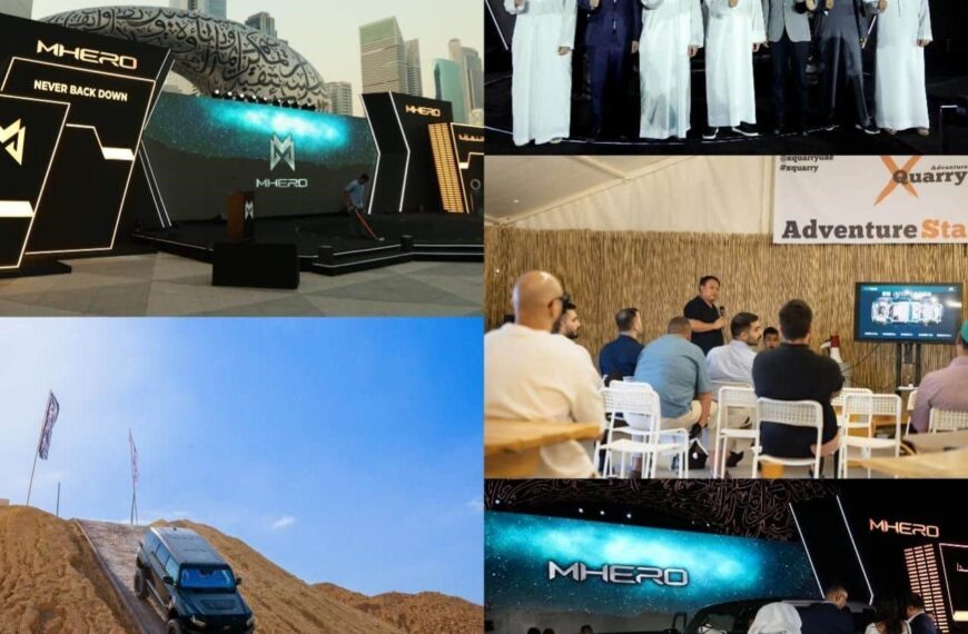 Mhero I Revoluciona el Mercado de Oriente Medio con su Impactante Debut Todoterreno en Dubái