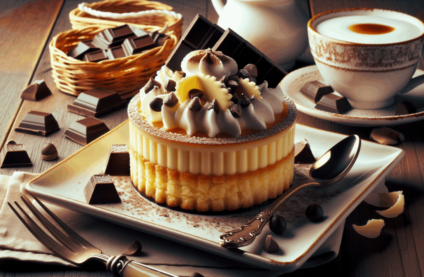 Delicia Cremosa: Natillas de Chocolate Blanco de Delikatissen