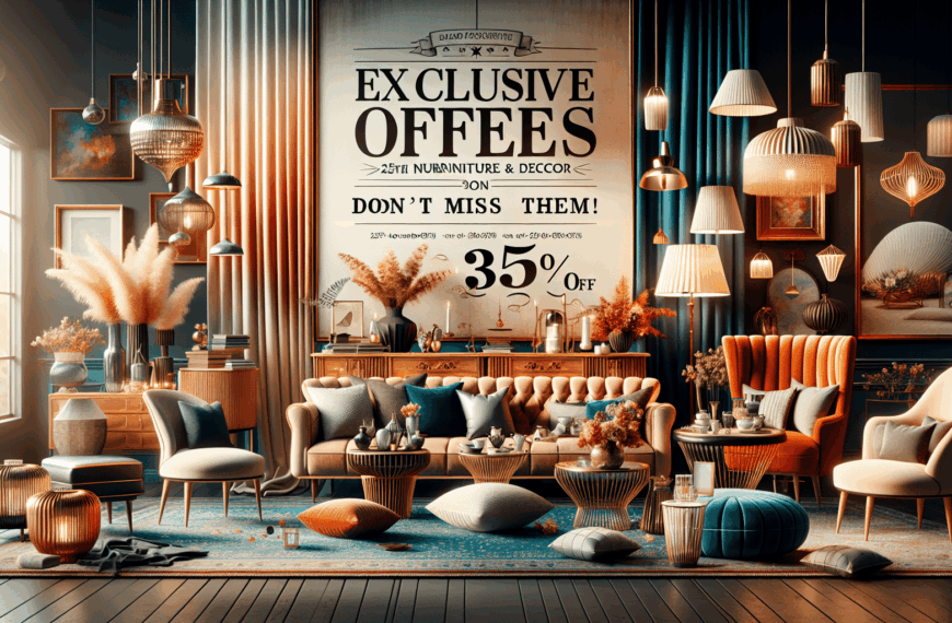 Ofertas Exclusivas del 25 de Noviembre en Muebles y Decoración ¡No Te Las Pierdas!
