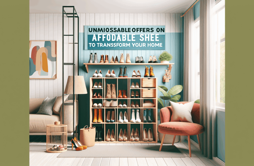 Ofertas Imperdibles en Zapateros Económicos para Transformar Tu Hogar