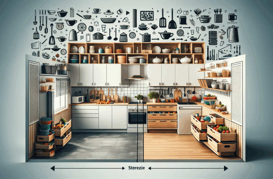 Optimiza Tu Cocina: Estrategias para Reutilizar y Ampliar el Espacio