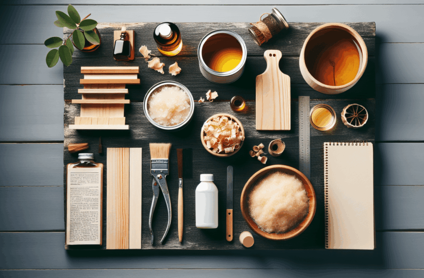 Crea Tu Propio Barniz Casero para Madera con Solo Cuatro Ingredientes
