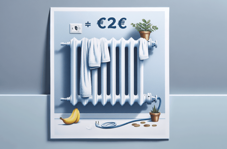 Cambia Tu Radiador en un Práctico Secatoallas con la Solución Asequible de Pepco por Solo 2 Euros