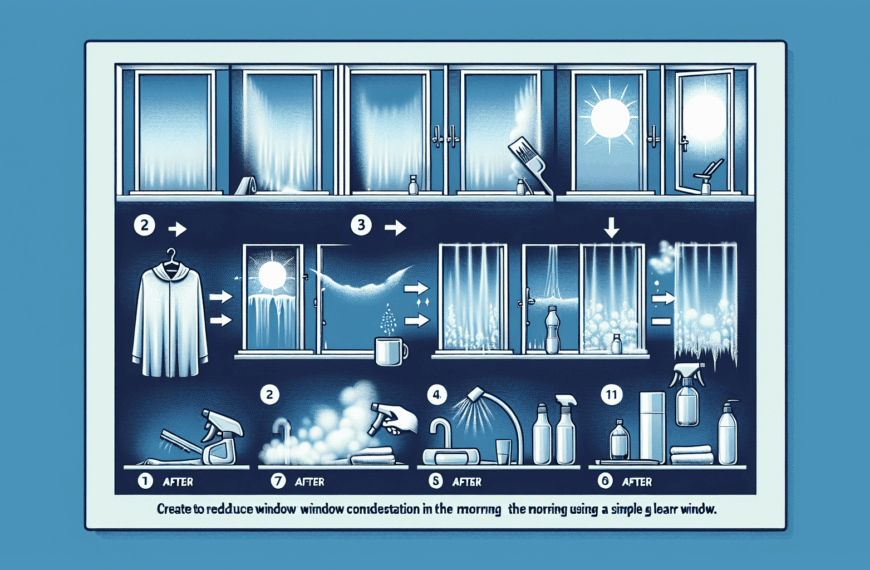 Elimina la Condensación Matutina en Tus Ventanas con Este Truco Fácil