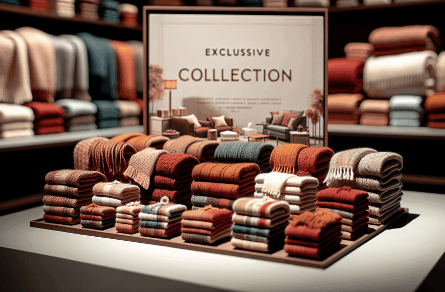 Refinamiento en Miniatura: Colección Exclusiva de Mantas para Salones Acogedores