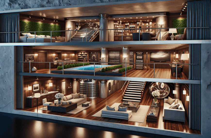 Refugio de Lujo: Un Refugio Nuclear de $30 Millones con Amenidades Exclusivas