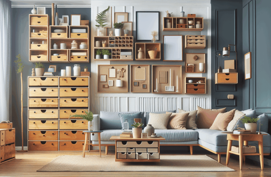 Reinventa Tu Hogar: Ideas Ingeniosas para Reutilizar Cajones en Salones Pequeños