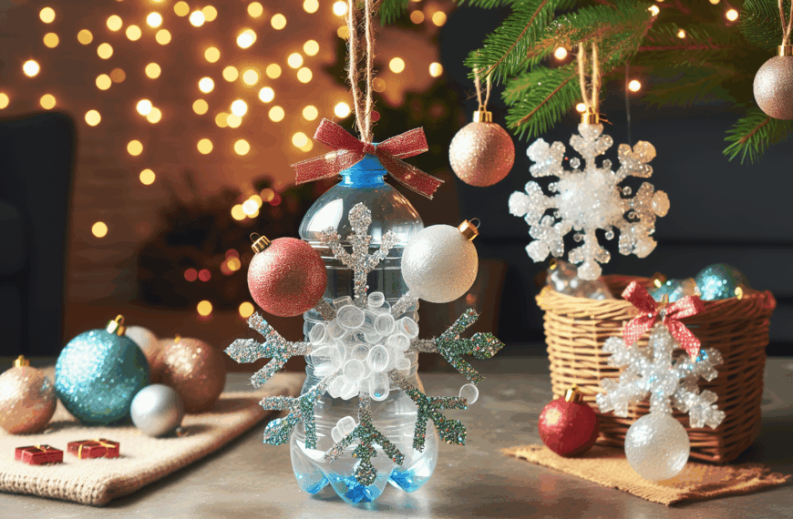 Renueva Tu Navidad: Originales Ideas de Decoración con Garrafas de Agua